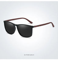 Luxury Vintage Square Polarized Sunglasses Men Women Fashion Travel Driving Fishing Anti-glare Sun Glasses TR90 Eyewear UV400