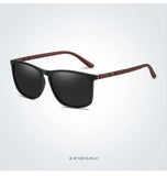 Luxury Vintage Square Polarized Sunglasses Men Women Fashion Travel Driving Fishing Anti-glare Sun Glasses TR90 Eyewear UV400