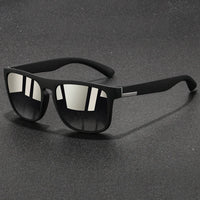 Fashion Vintage Square Sports Sunglasses For Men Women Fishing Driving Man Brand Designer Sun Glasses Anti-Glare Eyewear UV400
