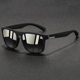 Fashion Vintage Square Sports Sunglasses For Men Women Fishing Driving Man Brand Designer Sun Glasses Anti-Glare Eyewear UV400