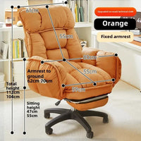 Velvet Kids' Office Chair with Wheels – Comfy Throne for Reading & Study
