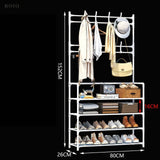 Multi-layer Shoe Rack & Coat Hanger Jack's Clearance