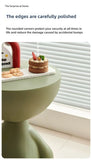 Cartoon-Inspired Flat Head Coffee Table – Light Luxury Plastic Side Table for Small Spaces