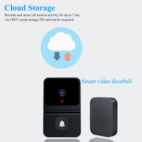 WiFi Wireless Doorbell with HD Camera, Night Vision, and Voice Change