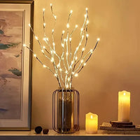 White Birch Branch LED Light – Festive Twig Decor