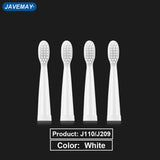 Electric Toothbrush Head Soft Brush Head Sensitive Replacement Nozzle for JAVEMAY J110 / J209