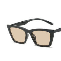 Vintage Cat Eye Sunglasses Women Square Small Frame Sun Glasses Female Brand Designer Retro Shades Fashion Oculos De Sol