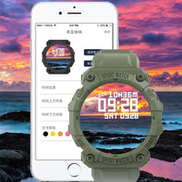 B33 Smart Watch Round Color Screen Heart Rate Bluetooth Connection Pedometer Music Weather Outdoor Smart Sports Bracelet Jack's Clearance