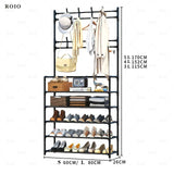 Multi-layer Shoe Rack & Coat Hanger Jack's Clearance