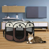Foldable Pet Tent Kennel - Easy Outdoor Shelter for Dogs & Cats
