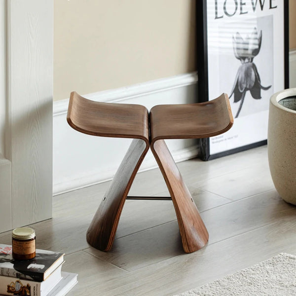 Butterfly Stool – Creative Compact Bench for Porch, Living Room & Leisure