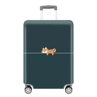 Thick Elastic Animal Prints Luggage Protective Cover Suit for 18-32 Inch Bag Suitcase Covers Trolley Cover Travel Accessories