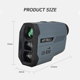 Golf Range Finder with Precision Measurement - 650m/1000m