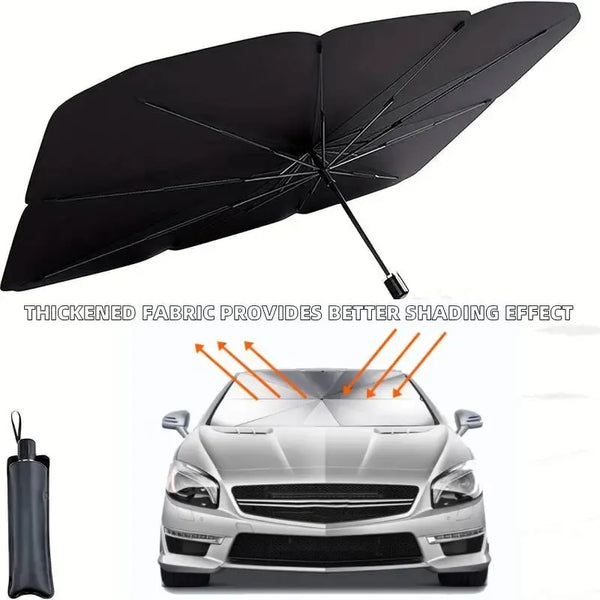 Car Front Windshield Sunshade Umbrella – Summer Sun Protection & Interior Cooler