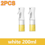 Oil Spray Bottle for Cooking – 200/300/500ml Olive Oil & Vinegar Sprayer with Brush