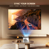 Magcubic HY350Max 900ANSI Projector – Android 14, 1080P, 8K Support, WiFi6, BT5.4