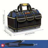AIRAJ Multifunctional Waterproof Tool Bag – 1680D Oxford Cloth, High Capacity Electrician Storage
