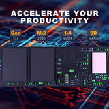Bestoss Nvme M2 Ssd 1tb Notebook Ssd Nvme M2 256gb Diy Gaming Computer Internal Solid State Drives For Laptops GM228