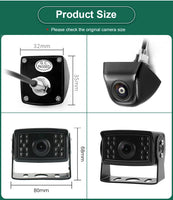 GreenYi HD 720P 170 Degree Fisheye Wireless 5G WiFi Car RV Truck DVR Recorder Rear View Reverse Camera For iPhone and Android Phone