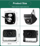 GreenYi HD 720P 170 Degree Fisheye Wireless 5G WiFi Car RV Truck DVR Recorder Rear View Reverse Camera For iPhone and Android Phone