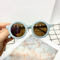 Korea Kids Cute Round Sunglasses for Baby Girls Boys Children Sun Glasses Outdoors UV400 Protection Candy Color De Sol Gafas