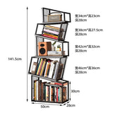 Rotating Bookshelf Organizer – Stylish Storage for Books & Magazines