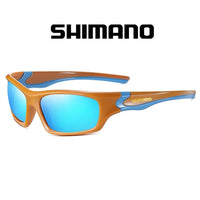 Shimano Men's Women Polarized Fishing Glasses Outdoor HD UV Protection Cycling Sunglasses Sports Climbing Fishing Glasses