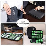 Storage Bag Electronic Accessory Organizer Portable Usb Data Cable Charger Plug Travel Waterproof Organizer Jack's Clearance
