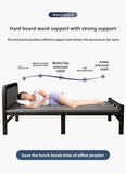 Folding Bed Quran 1 Person Indoor Bed Bunk Foldable Beds Adults Bedroom Bed Frame Adult Sleeping Klappbett Camping Equipment