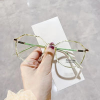Unisex Anti-Stress Decorative Blue Light Blocking Filter Computer Glasses Men Women Frame Eyeglasses Clear Spectacles