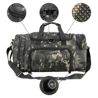 Military Tactical Travel Bag Men Outdoor Handbag Sports Luggage Bags Weekend Gym Hiking Trekking Bag with Shoes Compartment Jack's Clearance