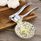 Stainless Steel Manual Garlic Press Kitchen Tool