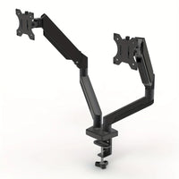 Monitor Stand for 13-32 inches Screens, Dual Monitor Mount Gas Spring, Dual Monitor Arm Full Motion Adjustable