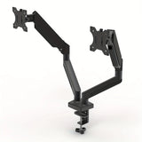 Monitor Stand for 13-32 inches Screens, Dual Monitor Mount Gas Spring, Dual Monitor Arm Full Motion Adjustable