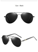 Fashion Aviator Polarized Sunglasses For Men Women Pilot Driving Fishing Metal Sun Glasses Luxury Brand Designer Eyewear UV400