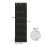 24/28 Large Mesh Pockets Wall Hanging Shoe Organizer Rack Over The Door Fabric Cabinet Closet Sundries Shoe Storage Bag