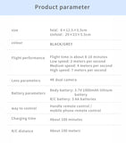 E88 Foldable 4K HD Drone with Wi-Fi & Altitude Hold