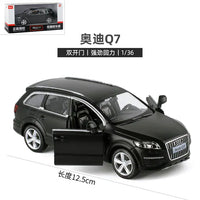 1:36 Diecast Car Models Dark Black Series Exquisite Made Collectible Play Mini Cars 12.5 Cm