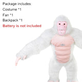 Adult King Kong Inflatable Costume for Halloween & Venice Carnival