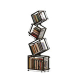 Rotating Bookshelf Organizer – Stylish Storage for Books & Magazines