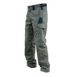 New Men's Tactical Work Pants Outdoor Waterproof Cargo Trousers Casual Multi-pocket Wear-Resistant Outdoor Training Trousers