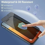 5-Pack Full-Cover Privacy Screen Protectors – Anti-Spy Glass for iPhone (8 to 16 Pro Max)