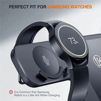 3 in 1 Wireless Charger Stand - For Samsung S22 S21 S20 S10 Ultra Note - Galaxy Watch 5 4 Active - Buds 15W Fast Charging Dock Station