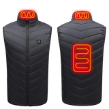 21 Heated Vest Zones Electric Heated Jackets Men Women Sportswear Heated Coat Graphene Heat Coat USB Heating Jacket For Camping