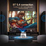 Magcubic HY350Max 900ANSI Projector – Android 14, 1080P, 8K Support, WiFi6, BT5.4