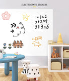 Whiteboard with Easy Application and Removal, Reusable Static Surface for Classroom Office Home Use Dry Erase Marker White Board