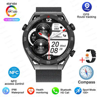 2023 New NFC ECG+PPG Bluetooth Call Smartwatch GPS Tracker Motion Bracelet Fitness For Huawei Watches Ultimate Smart Watch Men