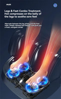 6D Shiatsu Massage Chair – Full Body, Zero Gravity, Heat & AI Control
