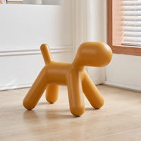 Nordic Cartoon Dog Stool – Cute & Durable Shoe Bench for Home