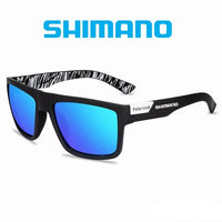 Shimano Polarized Sunglasses Men's Driving Shades Male Cycling Camping Hiking Fishing Classic Sun Glasses UV400 Eyewear